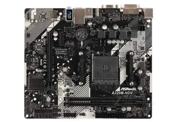 Placa mae a320m-hd semi-nova sem net via cabo